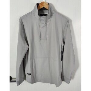 BYLT Elite+ Fairway Jacket Drop Cut Pullover Gray Storm Size Medium New